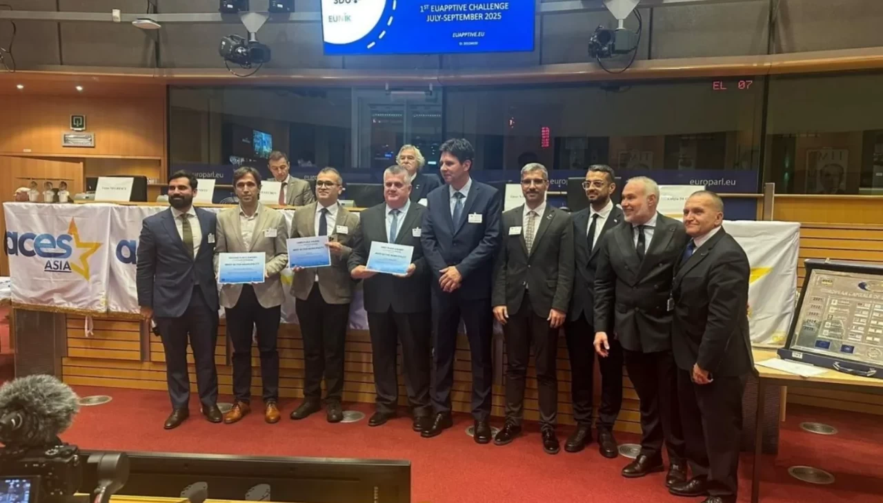 Kayseri Büyükşehir Belediyesi’ne Brüksel’de “En Aktif Belediye” ödülü