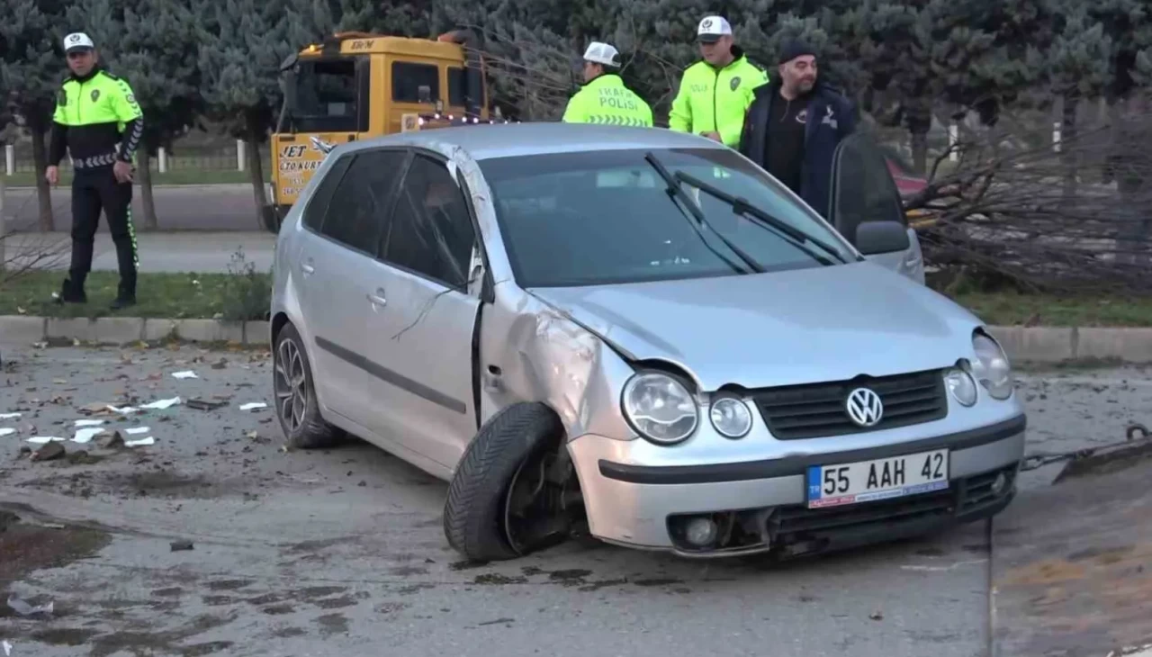 Amasya'da feci kaza: 3 yaralı