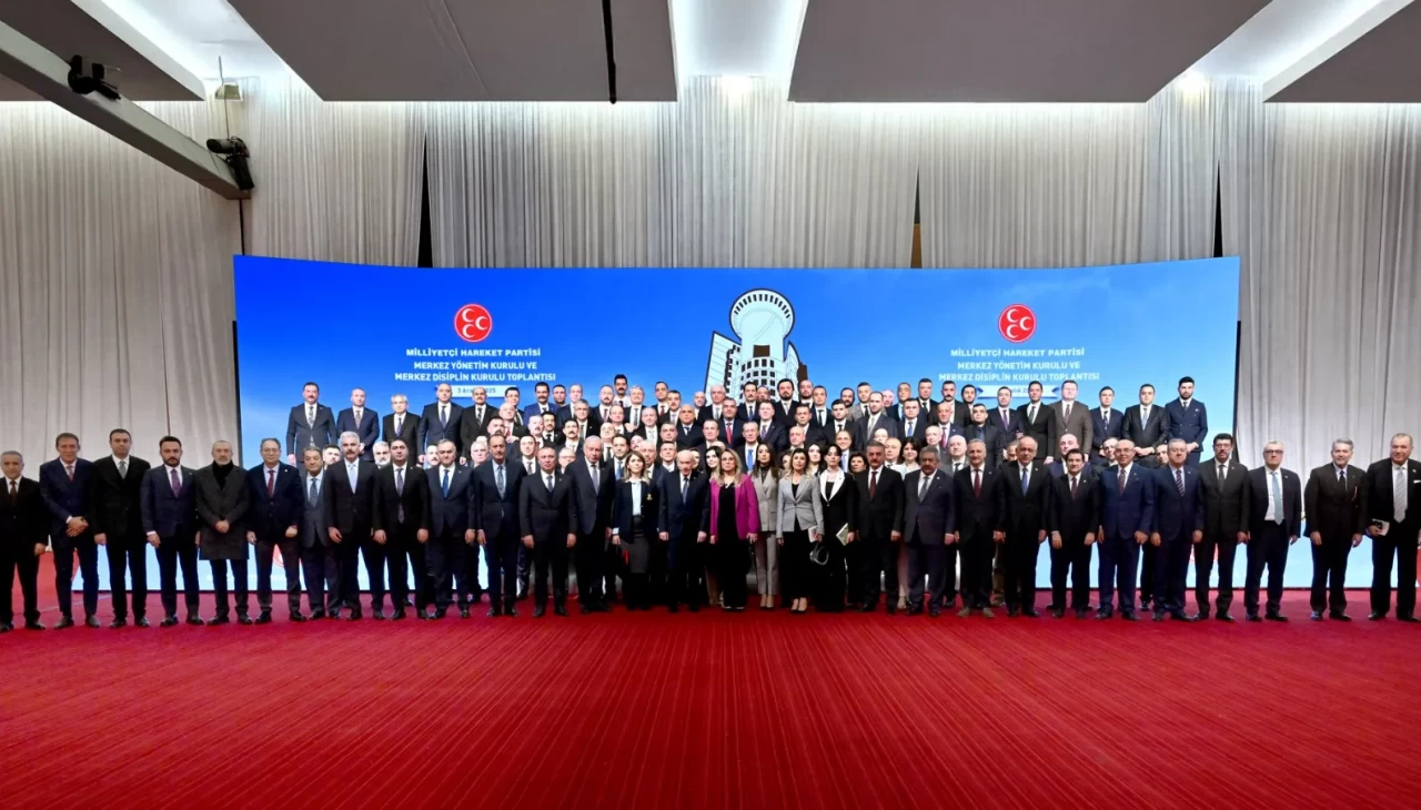 MHP Lideri Bahçeli başkanlığında MYK-MDK ortak toplantısı ATO’da gerçekleştirildi