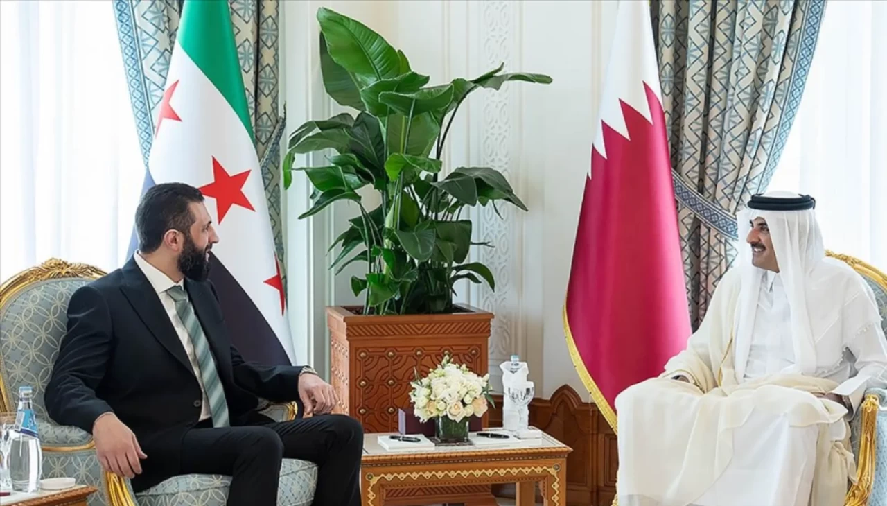 Suriye Cumhurbaşkanı Şara ve Katar Emiri Al Sani, Doha’da Dünya Arap Atı Şampiyonası’na katıldı