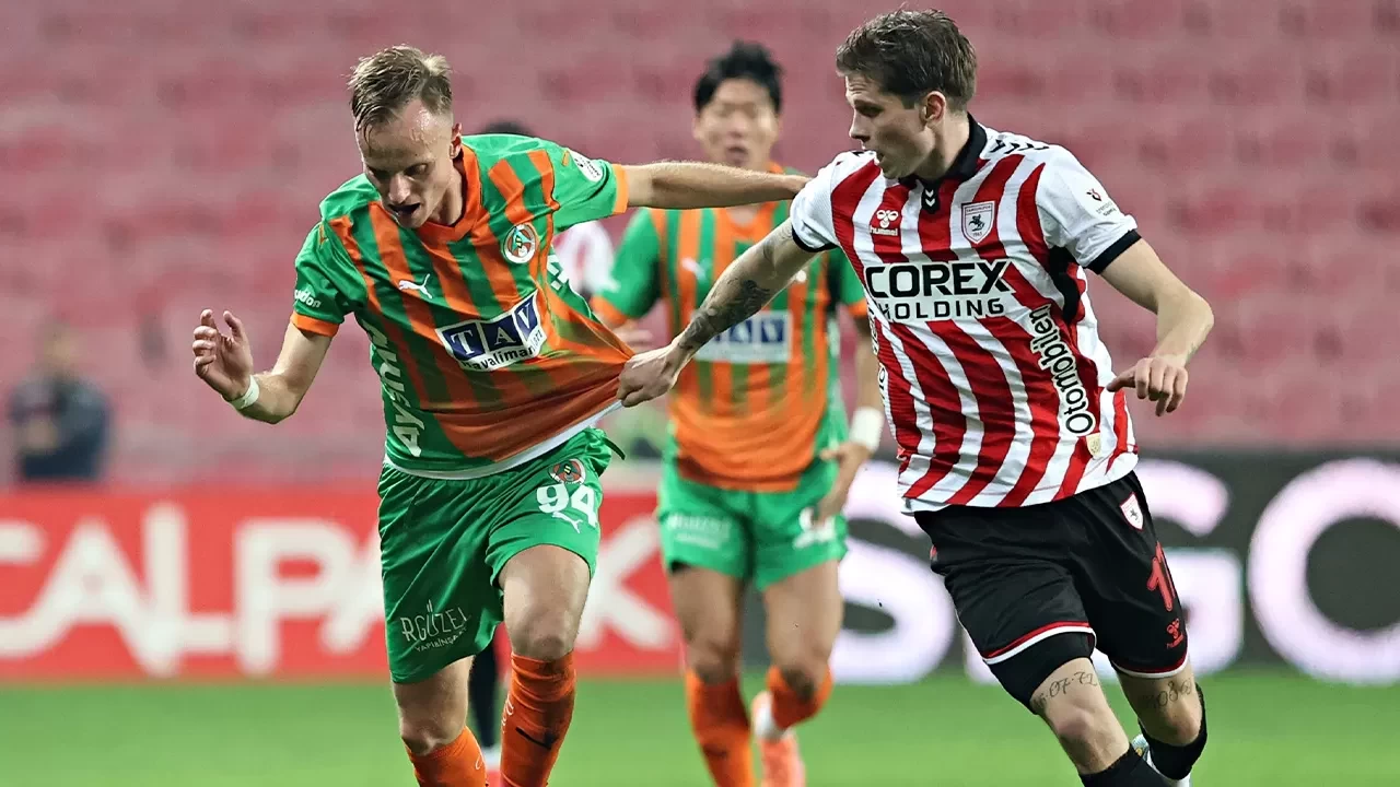 Samsun'da puanlar paylaşıldı | Süper Lig'de Samsunspor 1-1 Alanyaspor