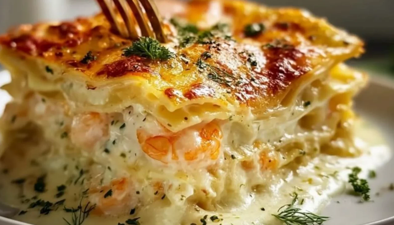 Denizden sofraya uzanan lezzet! Herkesi kendine bağlayan deniz mahsullü lazanya tarifi