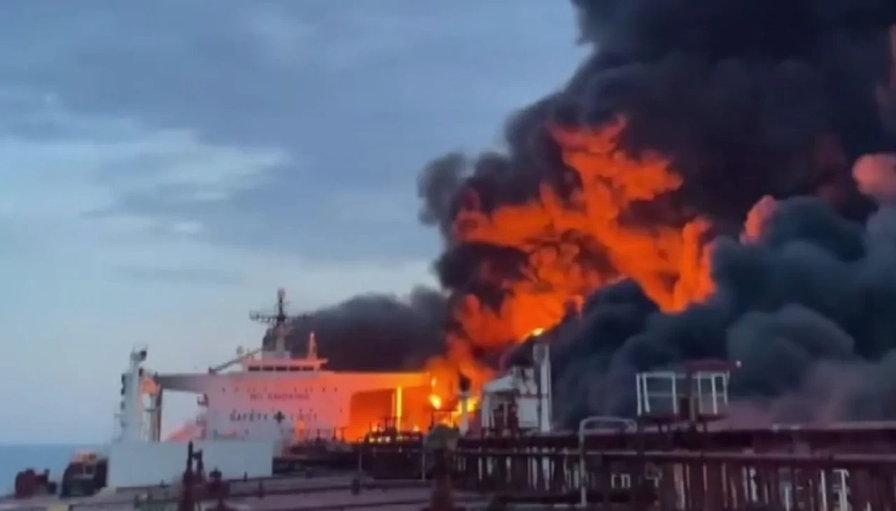 Karadeniz’de vurulan Kairos gemisinden yeni görüntüler ortaya çıktı