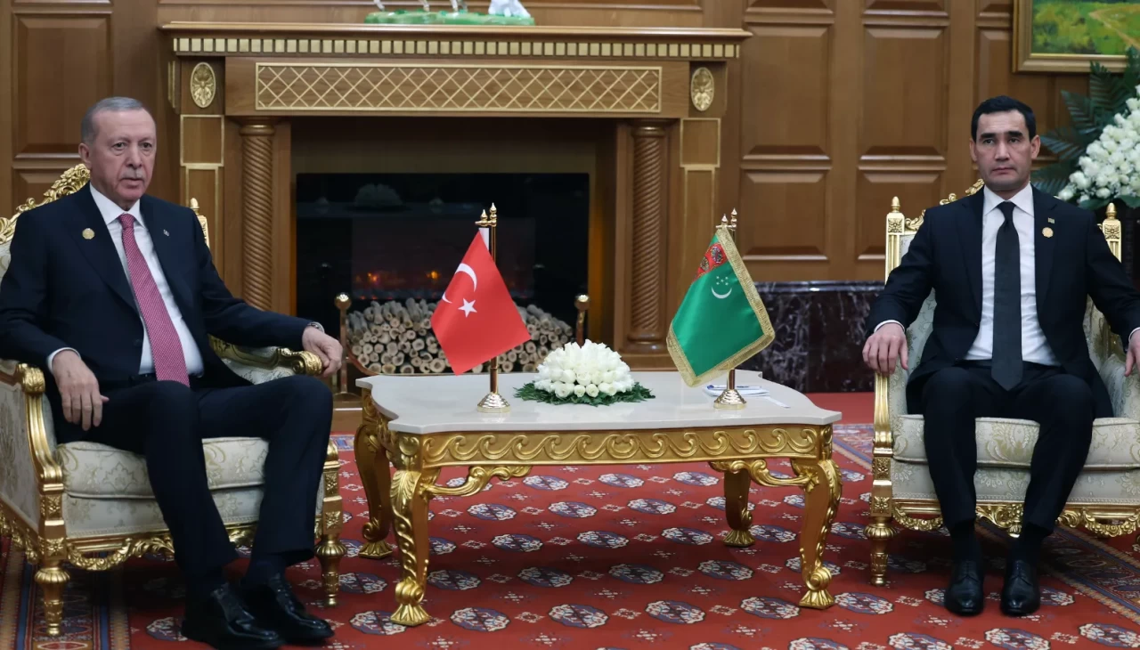 Cumhurbaşkanı Erdoğan: 'Türkmenistan ile işbirliğini her alanda daha ileri taşıyacağız'