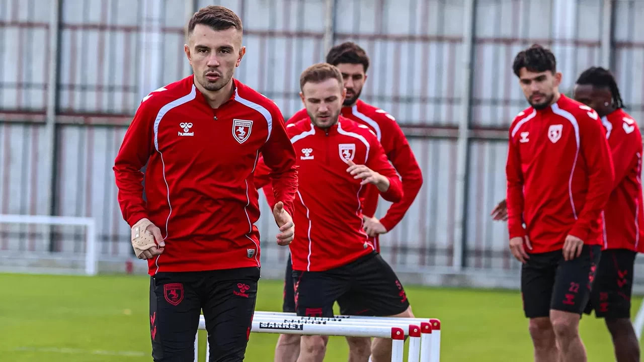 Samsunspor, Galatasaray maçı hazırlıklarını sürdürdü