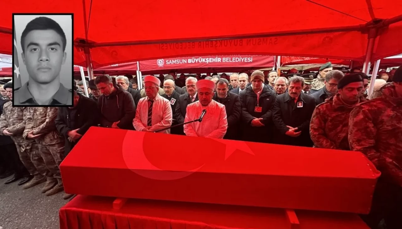 Şehit polis Emre Albayrak Samsun’da toprağa verildi