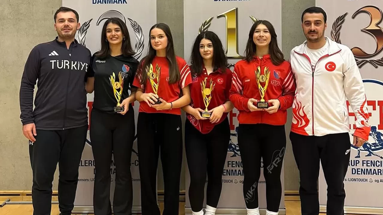 Milli eskrimciler, Tunus ve Danimarka’da 3 madalya kazandı