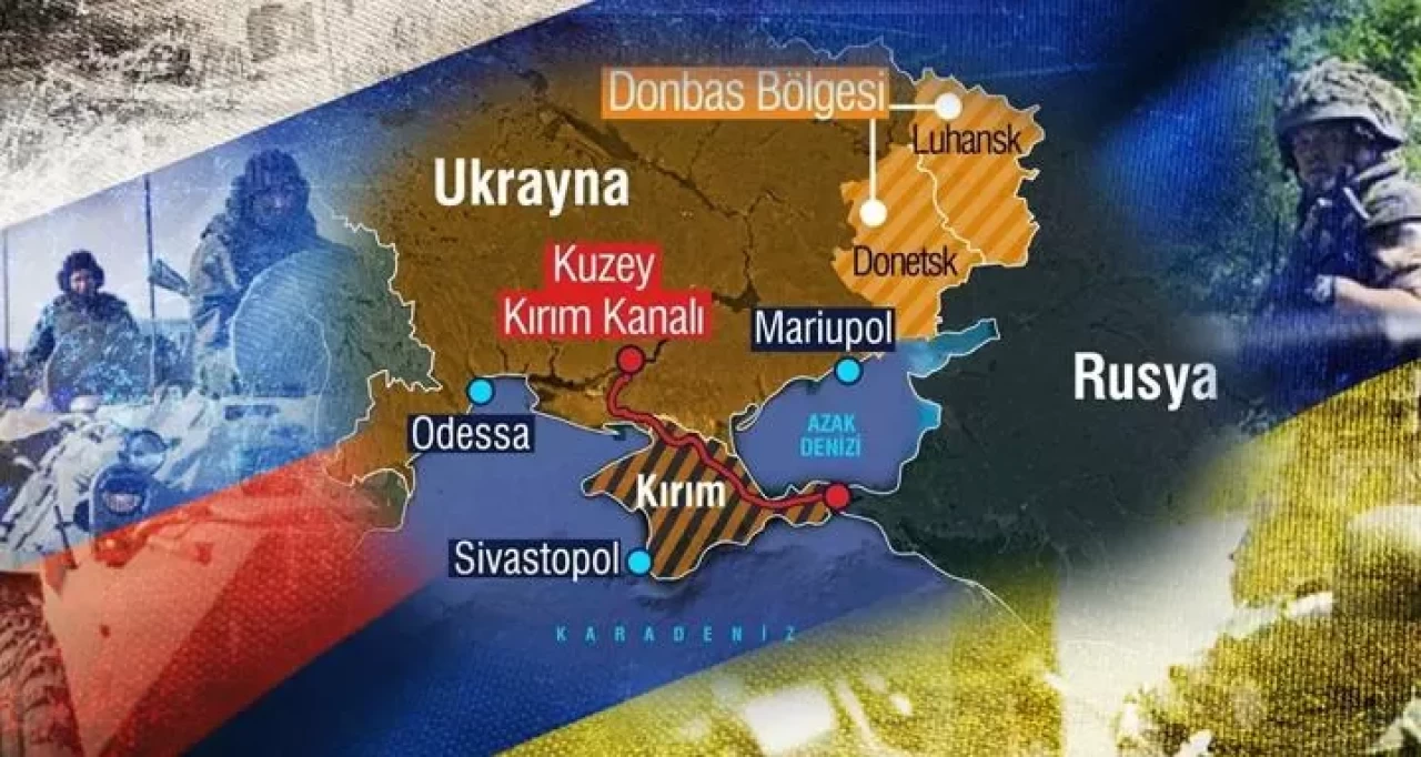 Kremlin duyurdu: Ukrayna'nın kilit noktası ele geçirildi, şehre Rus bayrağı asıldı!