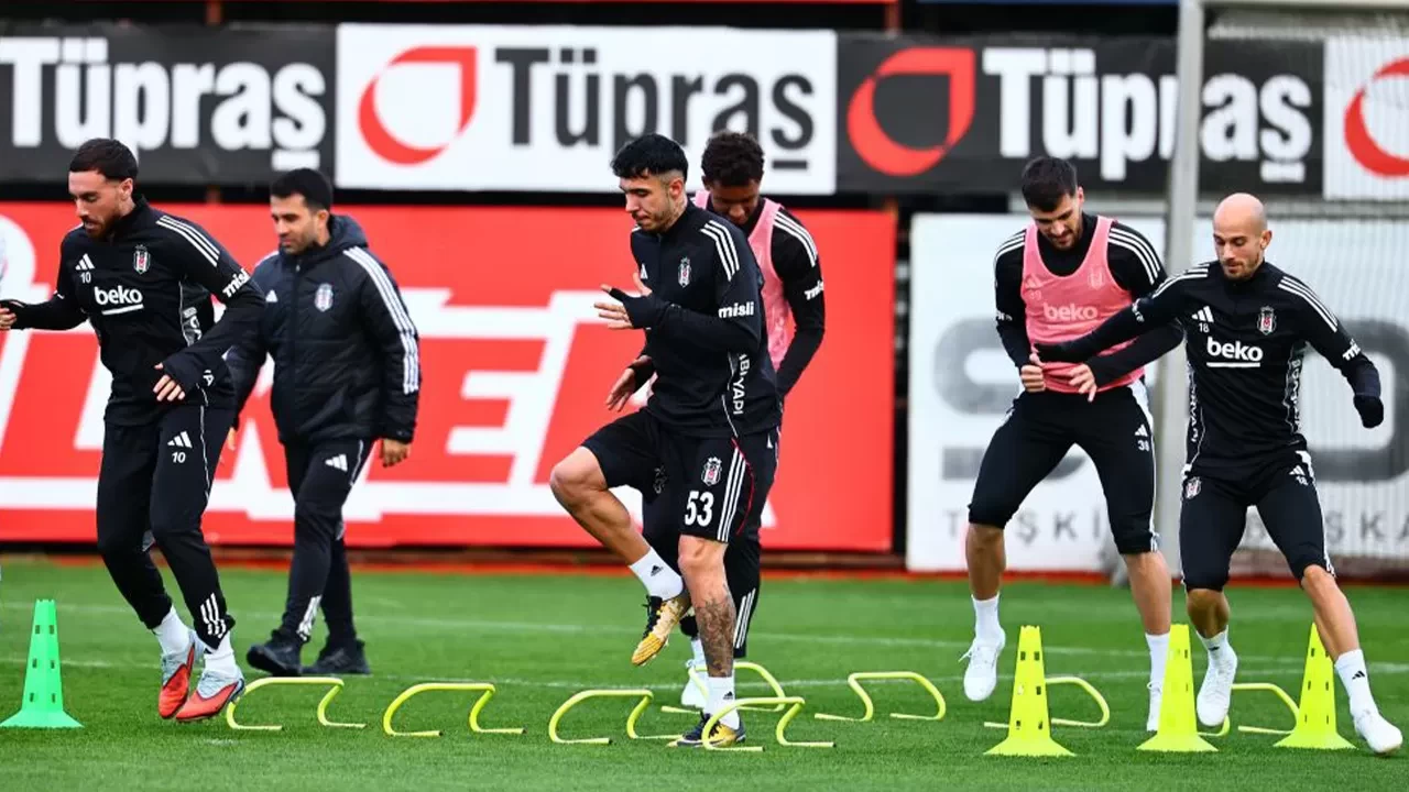 Beşiktaş, Trabzonspor deplasmanı öncesi hazırlıklarını sürdürüyor