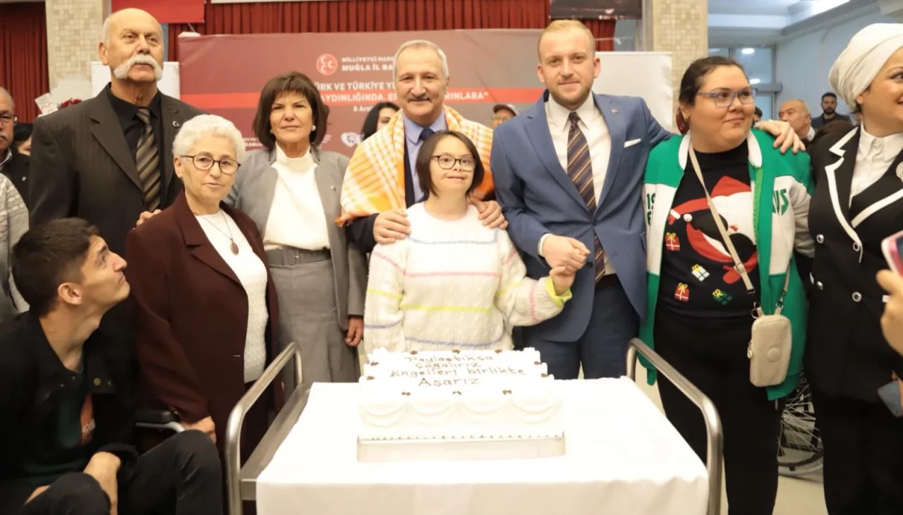 MHP Muğla’dan engellilere destek programı: 'Engelleri birlikte aşacağız, umudu büyüteceğiz'