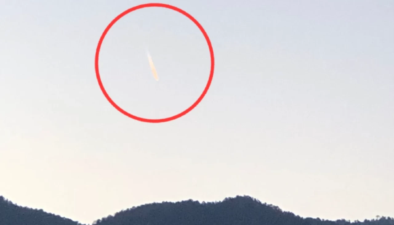 Burdur’da gökyüzünde gizemli ışık ve gürültü: Ekipler alarmda