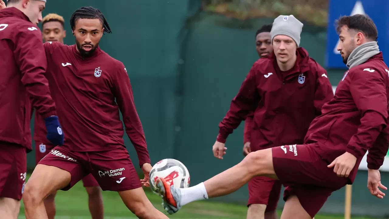 Trabzonspor, Beşiktaş maçı hazırlıklarını sürdürdü