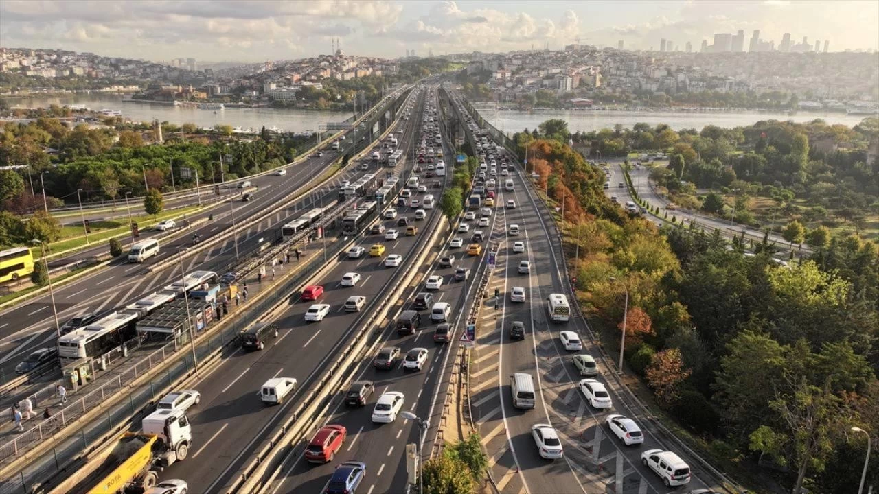 Trafikteki araç sayısı 31 milyon 463 bin 242'ye çıktı