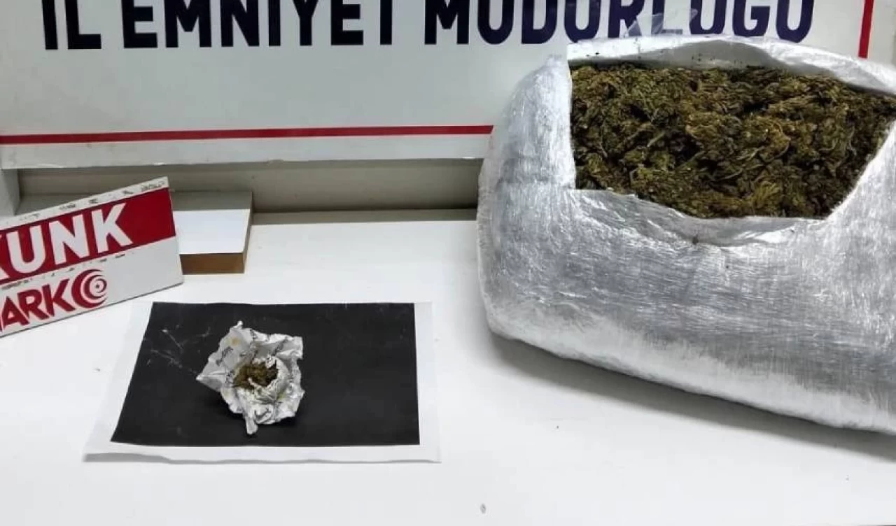 Edremit’te 696 gram uyuşturucu ele geçirildi