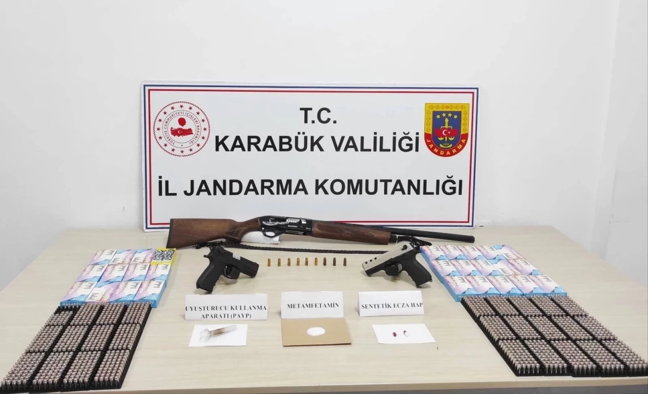 Karabük'te jandarma tarafından uyuşturucu operasyonunda 1 kişi yakalandı