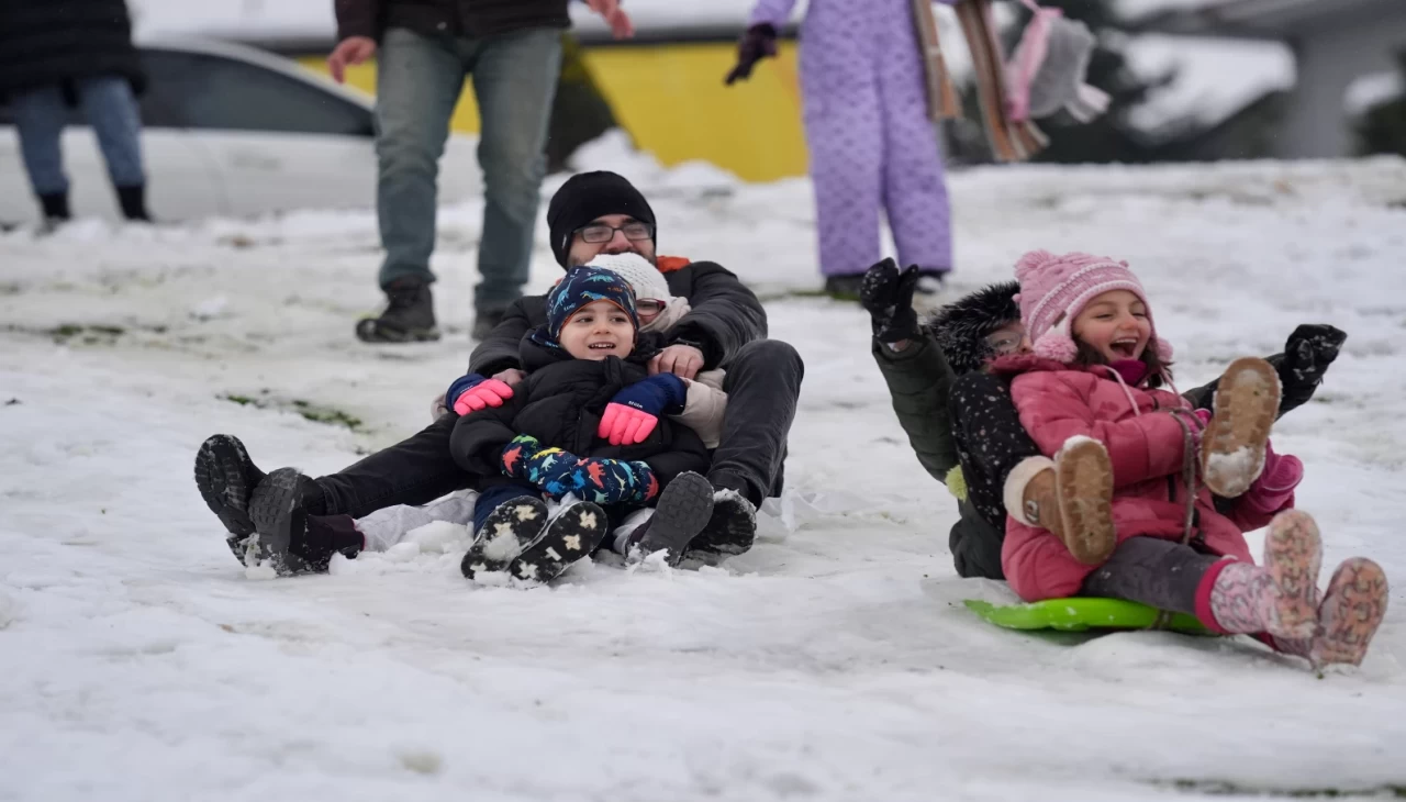 Kar tatili en çok çocuklara yaradı