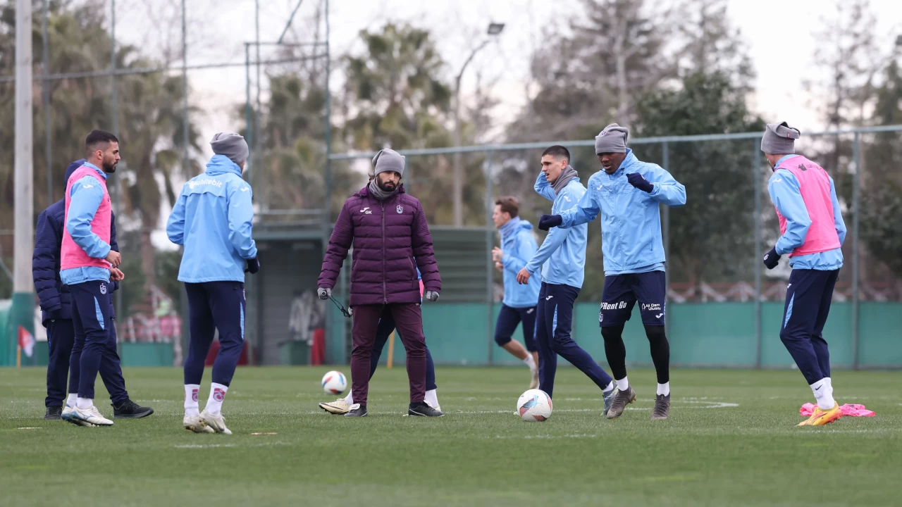 Trabzonspor, Süper Lig’deki Eyüpspor maçı hazırlıklarına başladı