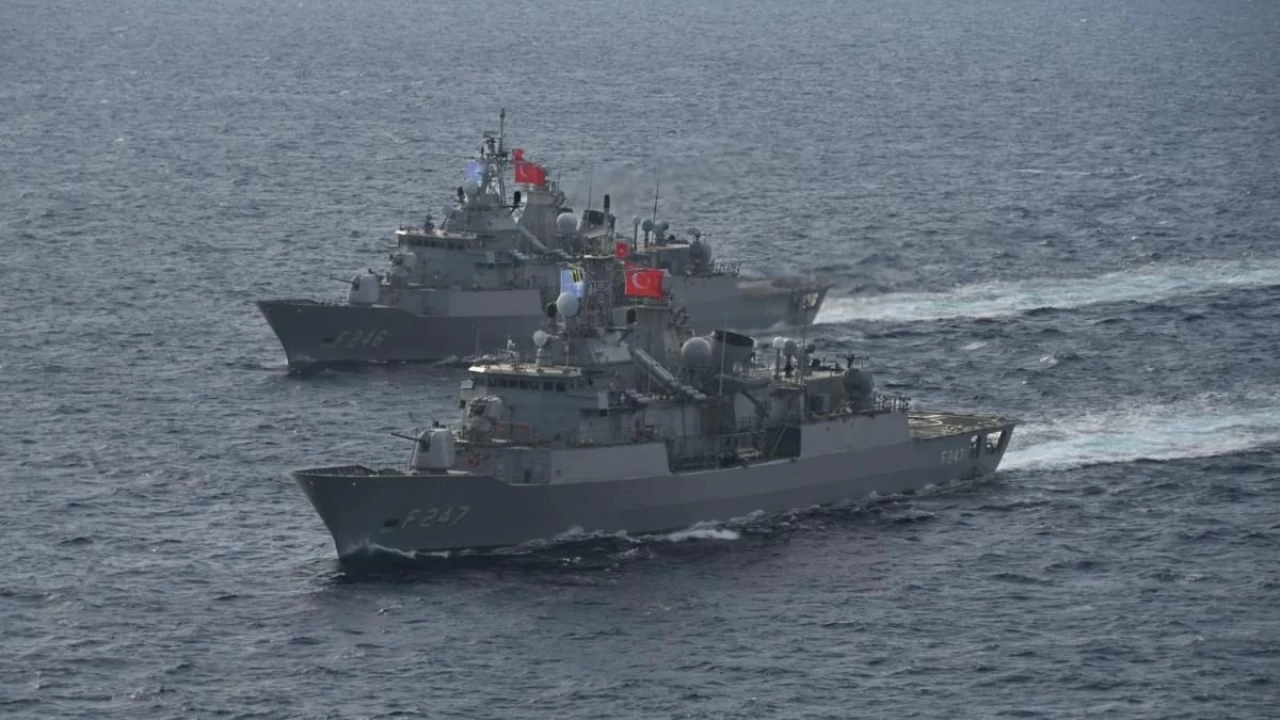 NATO tatbikatına TCG Salihreis damgası