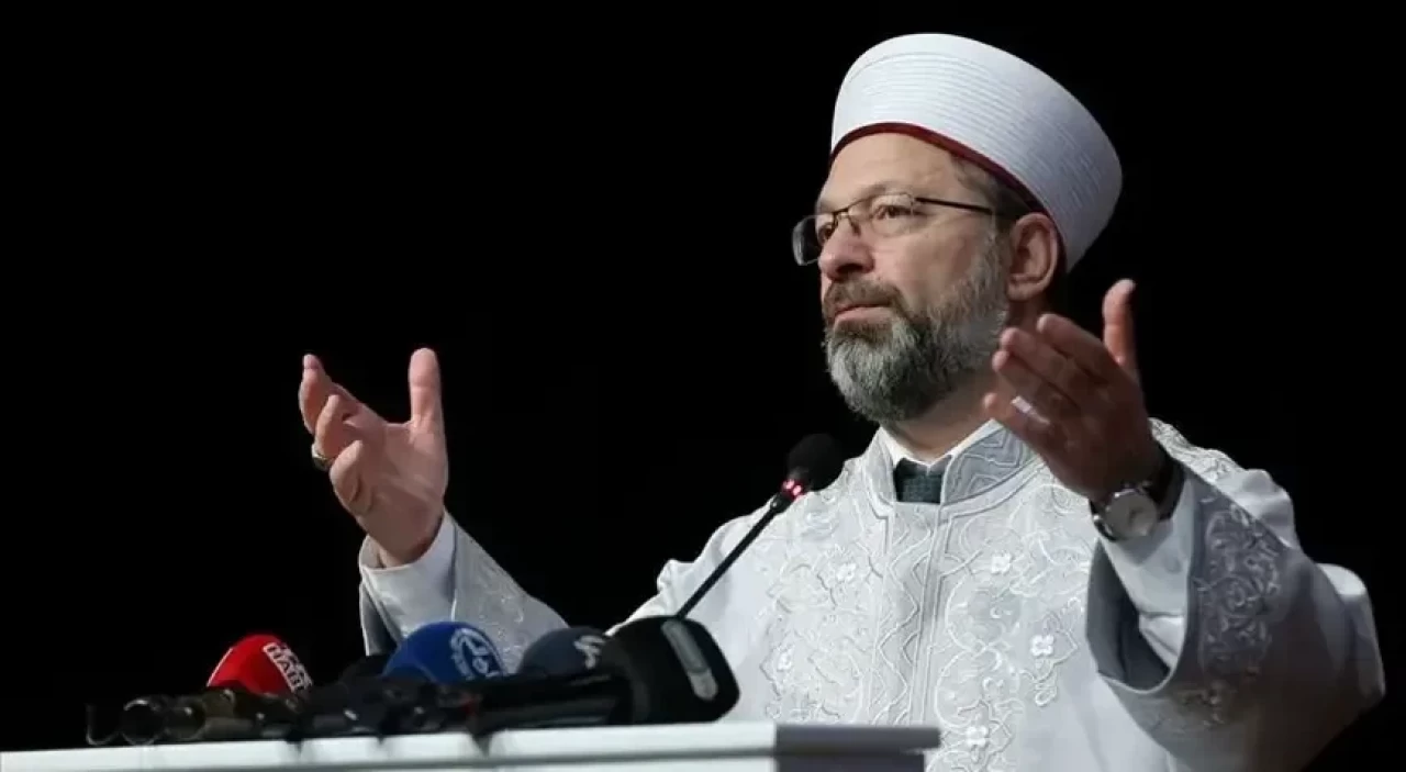 Diyanet İşleri Başkanı Erbaş'tan İyilik Haftası için açıklama