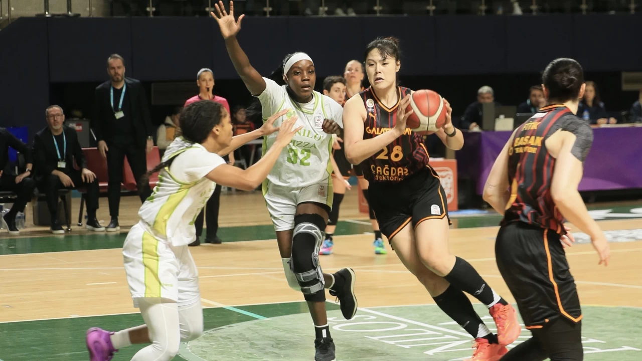 Galatasaray Kadın Basketbol Takımı, Kadınlar Basketbol Süper Ligi’nde Danilos Pizza’yı 78-63 mağlup ettti