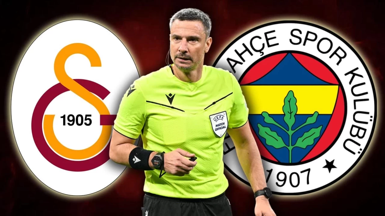 Galatasaray - Fenerbahçe derbisinin hakemi Slavko Vincic oldu
