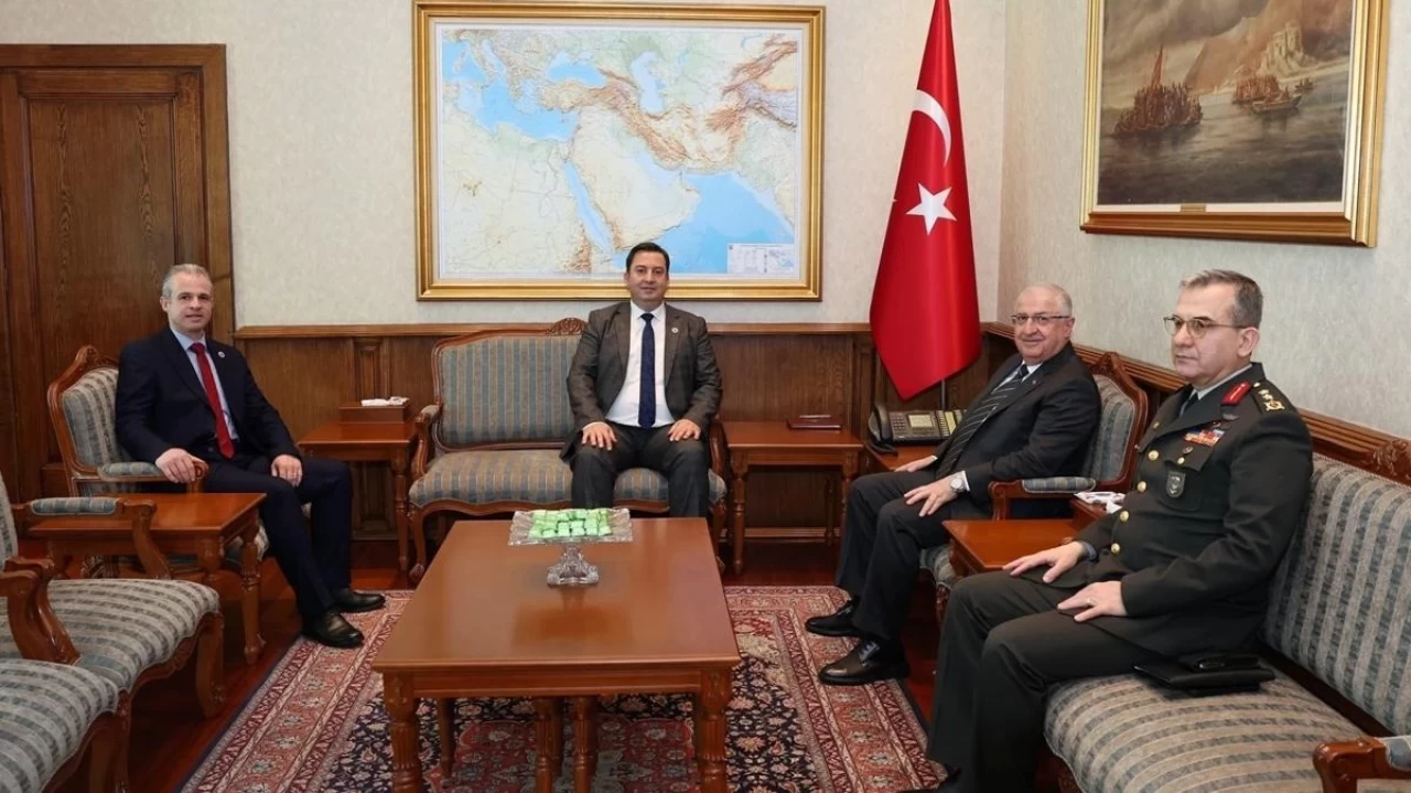 Bakan Güler, Kosovalı heyeti kabul etti