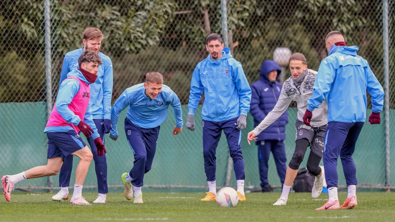 Trabzonspor’da Süper Lig'deki Beşiktaş maçı öncesi 4 eksik ve 5 ceza sınırında oyuncu