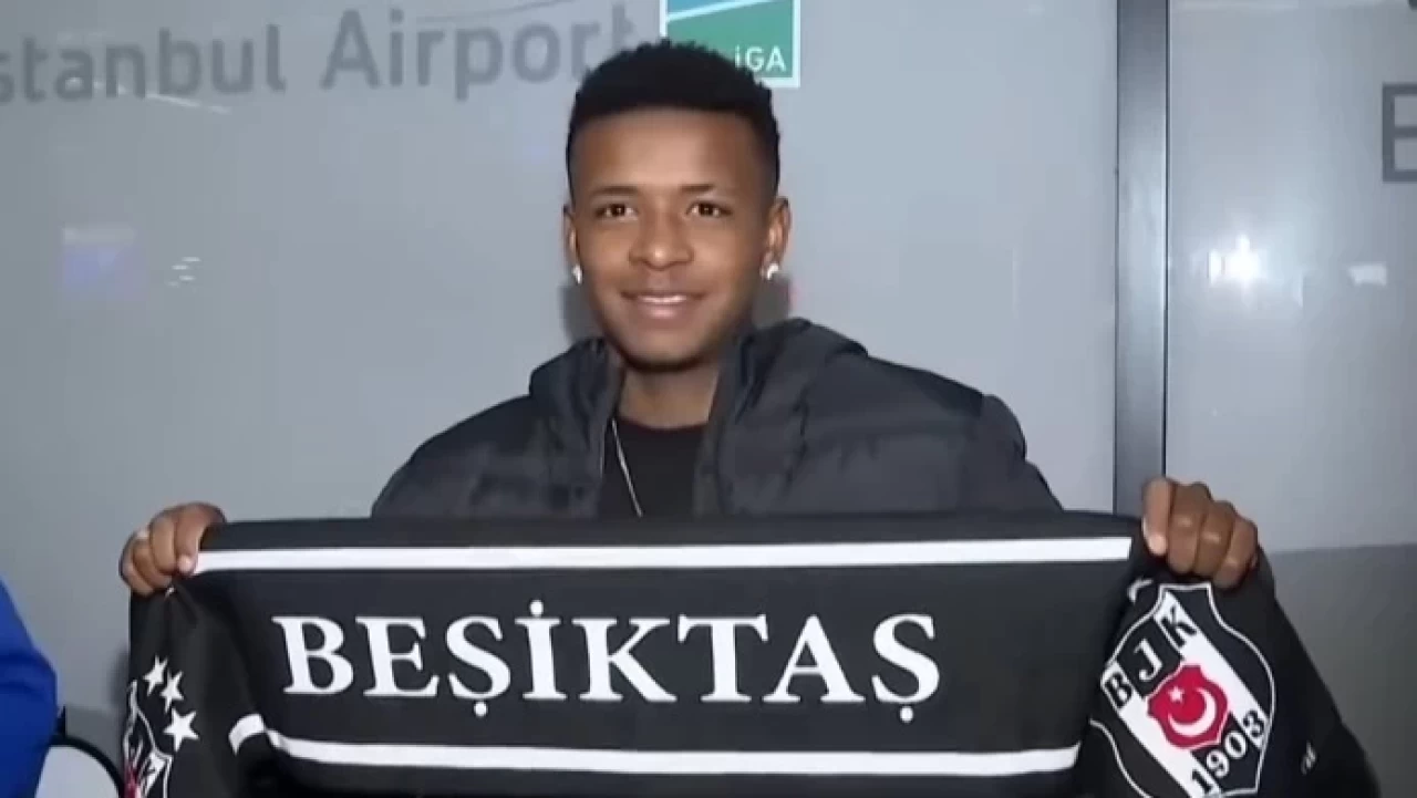 Beşiktaş'ın yeni transferi Keny Arroyo İstanbul'a geldi