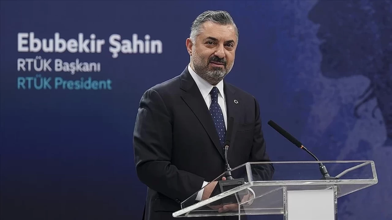 RTÜK Başkanı Şahin: Sosyal medya baskılarıyla değil, kanunla hareket ediyoruz