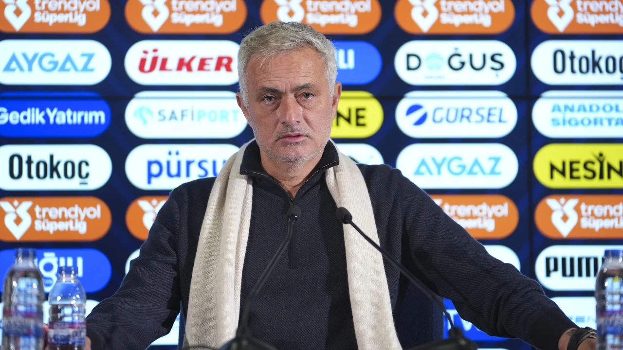 Fenerbahçe Teknik Direktörü Jose Mourinho Türkiye Kupası'ndaki sakatlıklarla ilgili konuştu