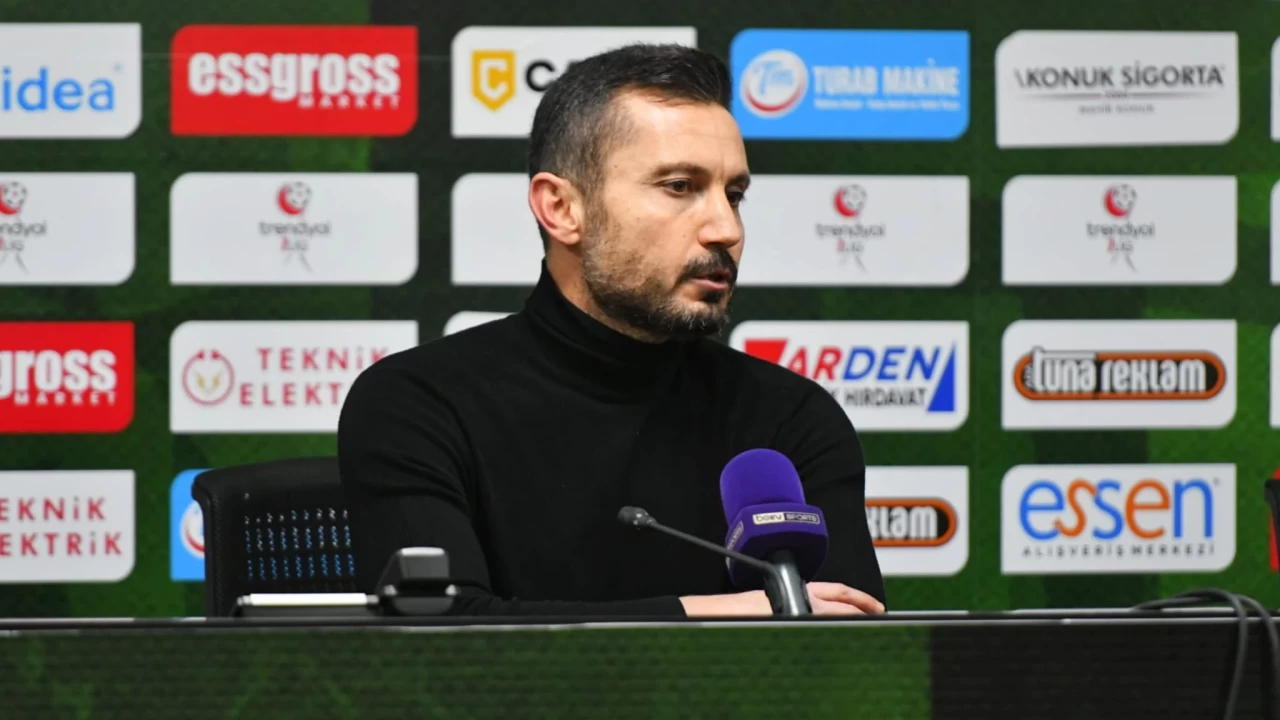 Sakaryaspor teknik sorumlusu İlker Püren, 1. Lig'deki Çorum FK galibiyetini değerlendirdi