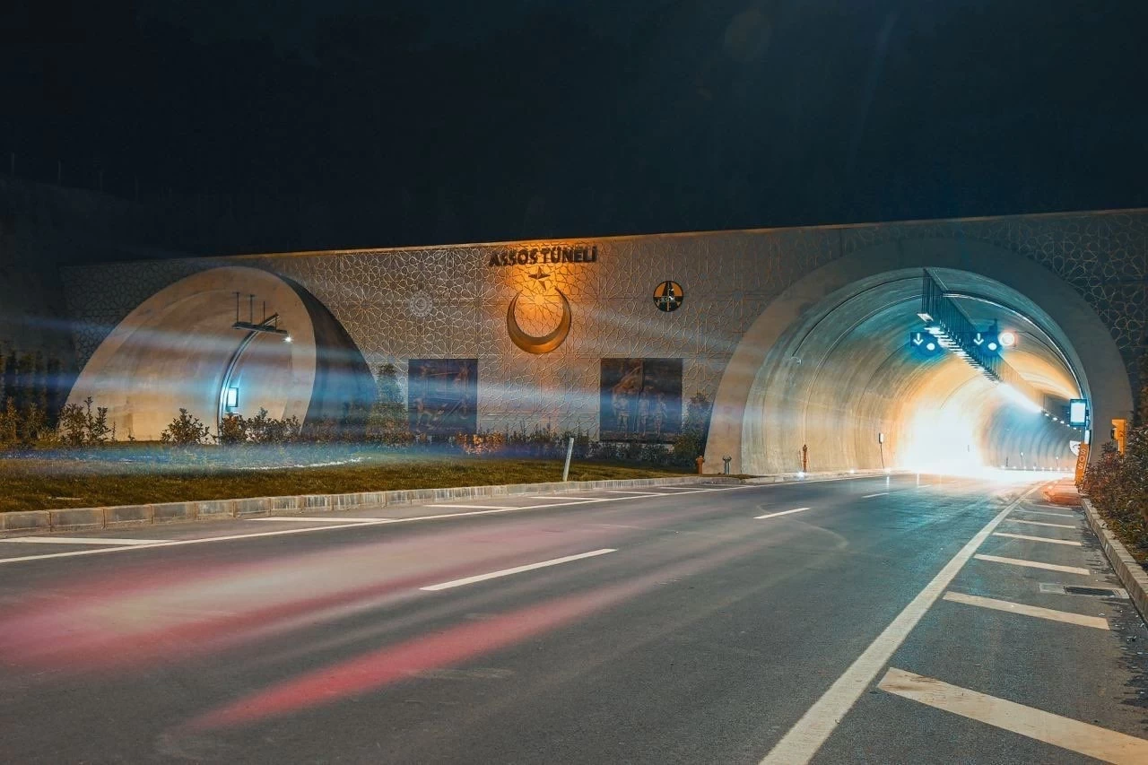 Çanakkale'de 'Assos' ve 'Troya' tünelleri trafiğe kapatılıyor