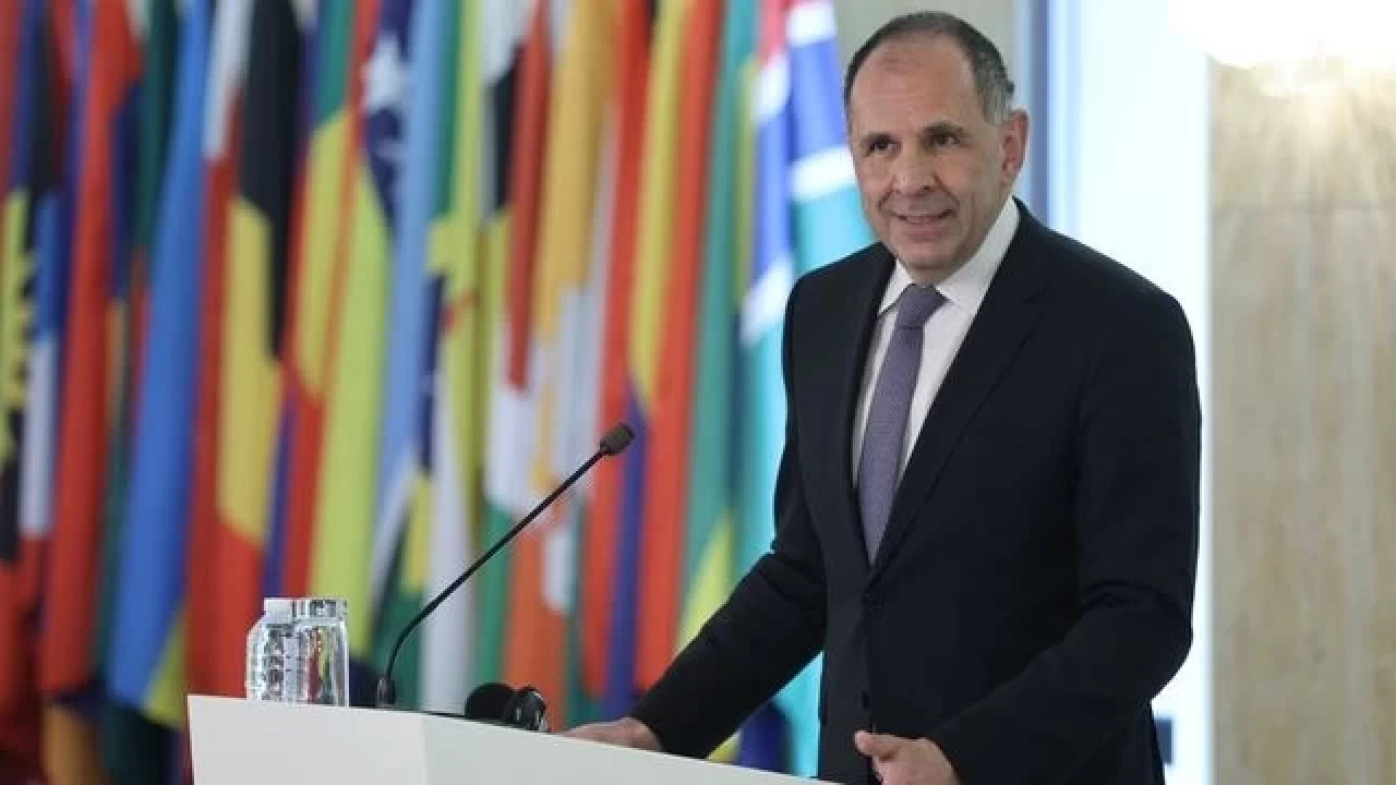 Yunanistan Dışişleri Bakanı Yerapetritis, Suriye'de hukuk ve diplomasi konularını ele aldı