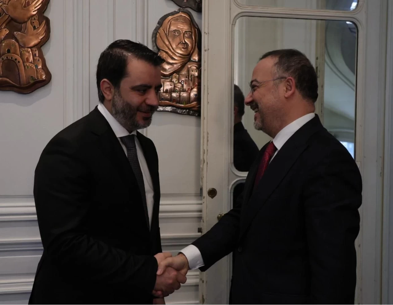 Dışişleri Bakan Yardımcısı Yılmaz, Suriyeli Bakan Şeybani ile görüştü