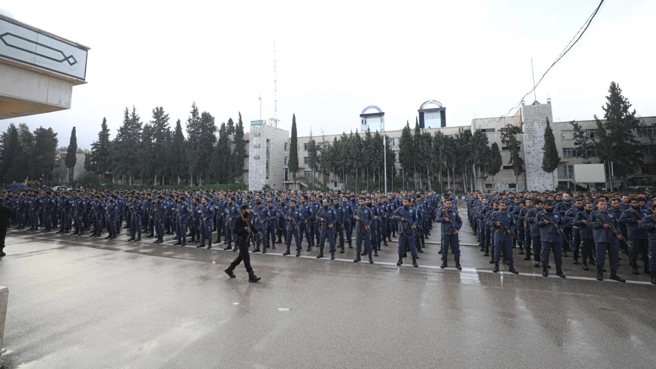 Suriye'de eğitimlerini tamamlayan bin kolluk kuvveti mezun oldu