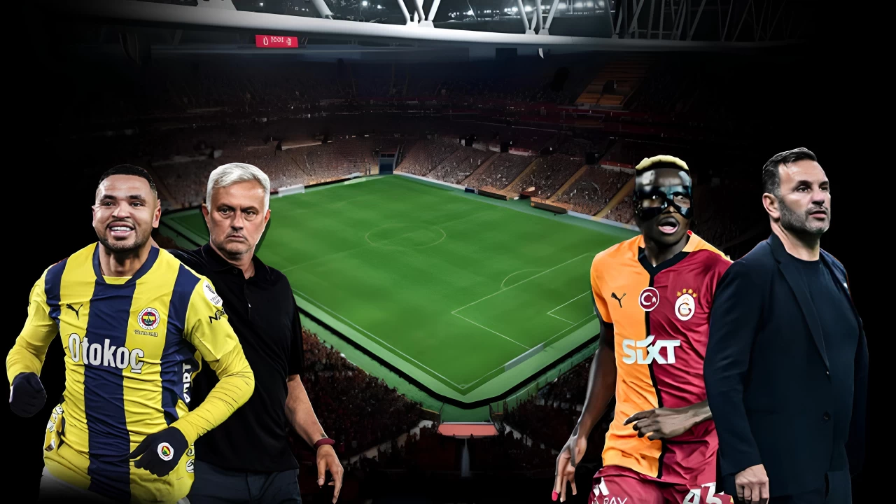 Dev derbi: Galatasaray ile Fenerbahçe karşı karşıya