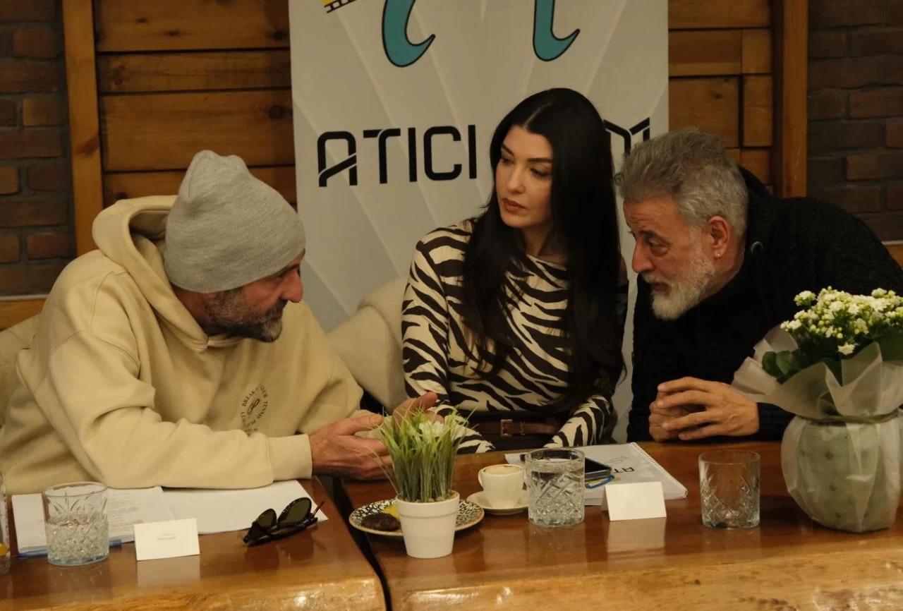 Timur Acar ve Aslıhan Güner’li “Sonradan Gurme” filminin okuma provası yapıldı!