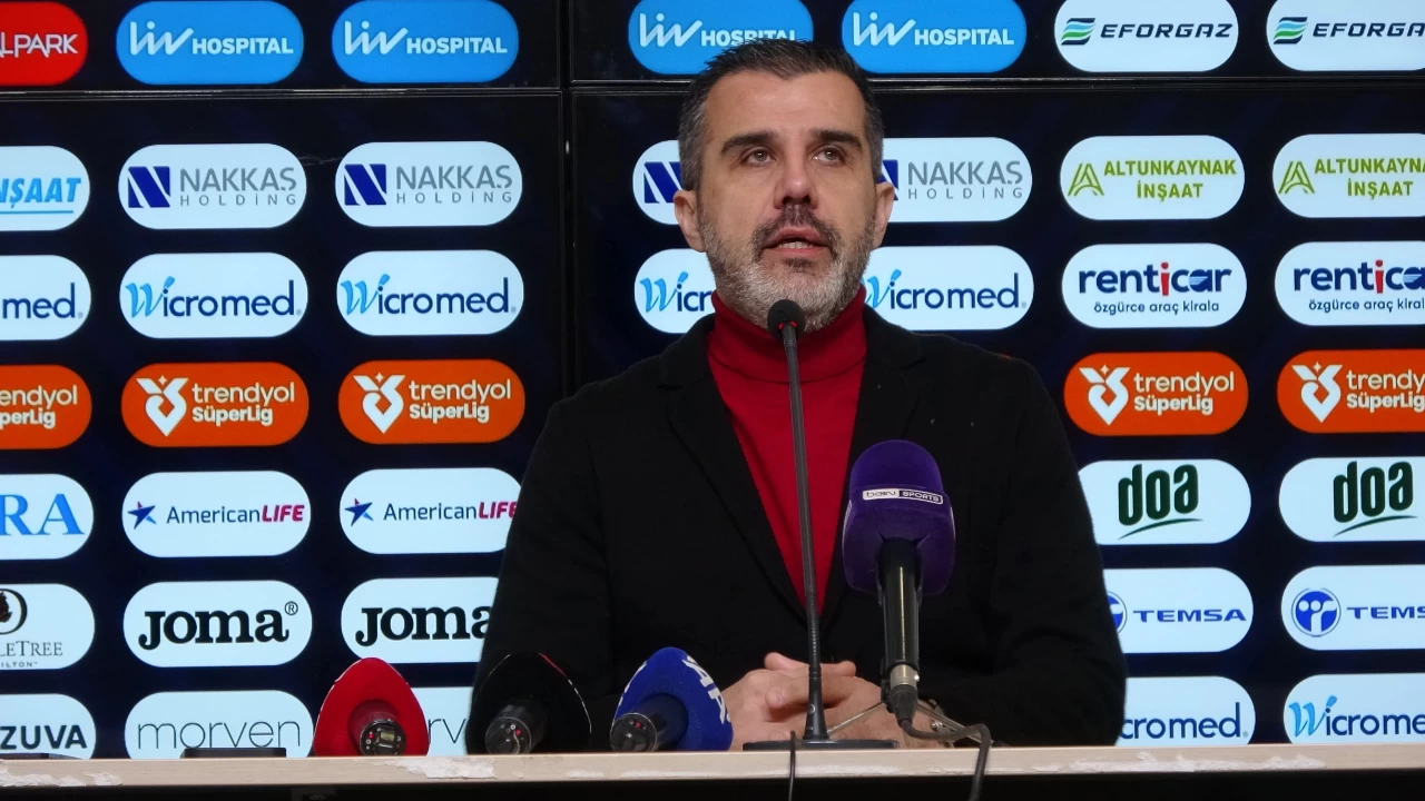 Adana Demirspor Teknik Direktörü Mustafa Alper Avcı, Antalyaspor beraberliğinin ardından konuştu