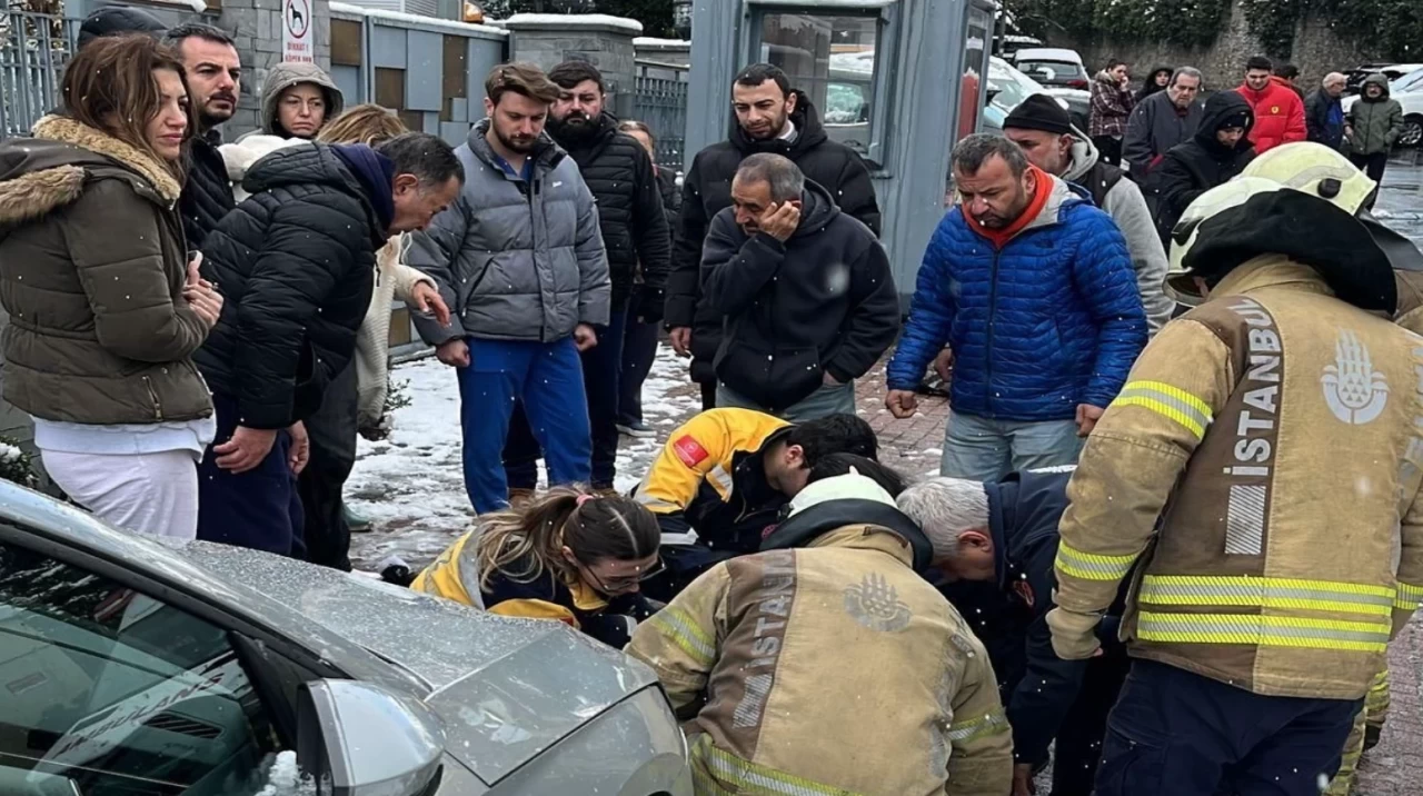 Sarıyer'de bir otomobilin çarpması sonucu bir kişi hayatını kaybetti