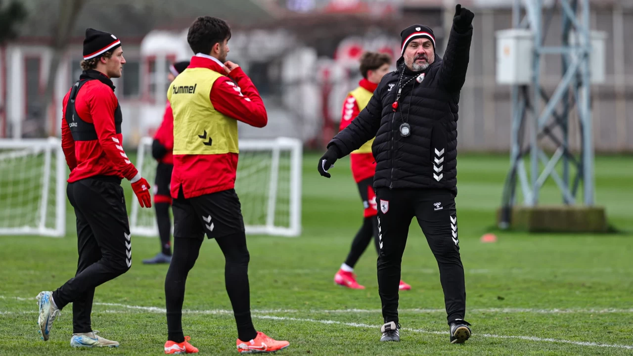 Samsunspor, Süper Lig’deki Çaykur Rizespor maçına hazırlanıyor