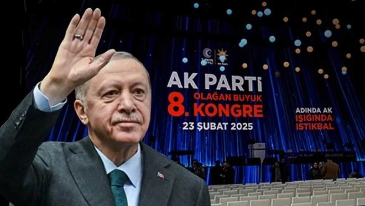AK Parti'nin Büyük Kongresi bugün