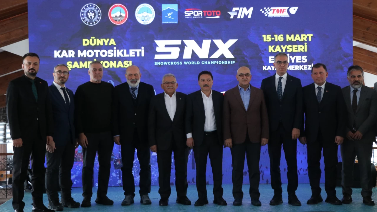 Erciyes’te 2025 FIM Dünya Kar Motosikleti Şampiyonası düzenlenecek