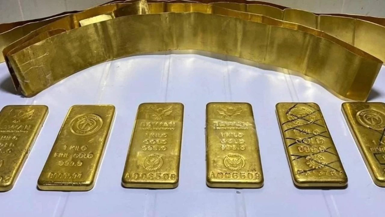Gümrük kaçağı altın ele geçirildi