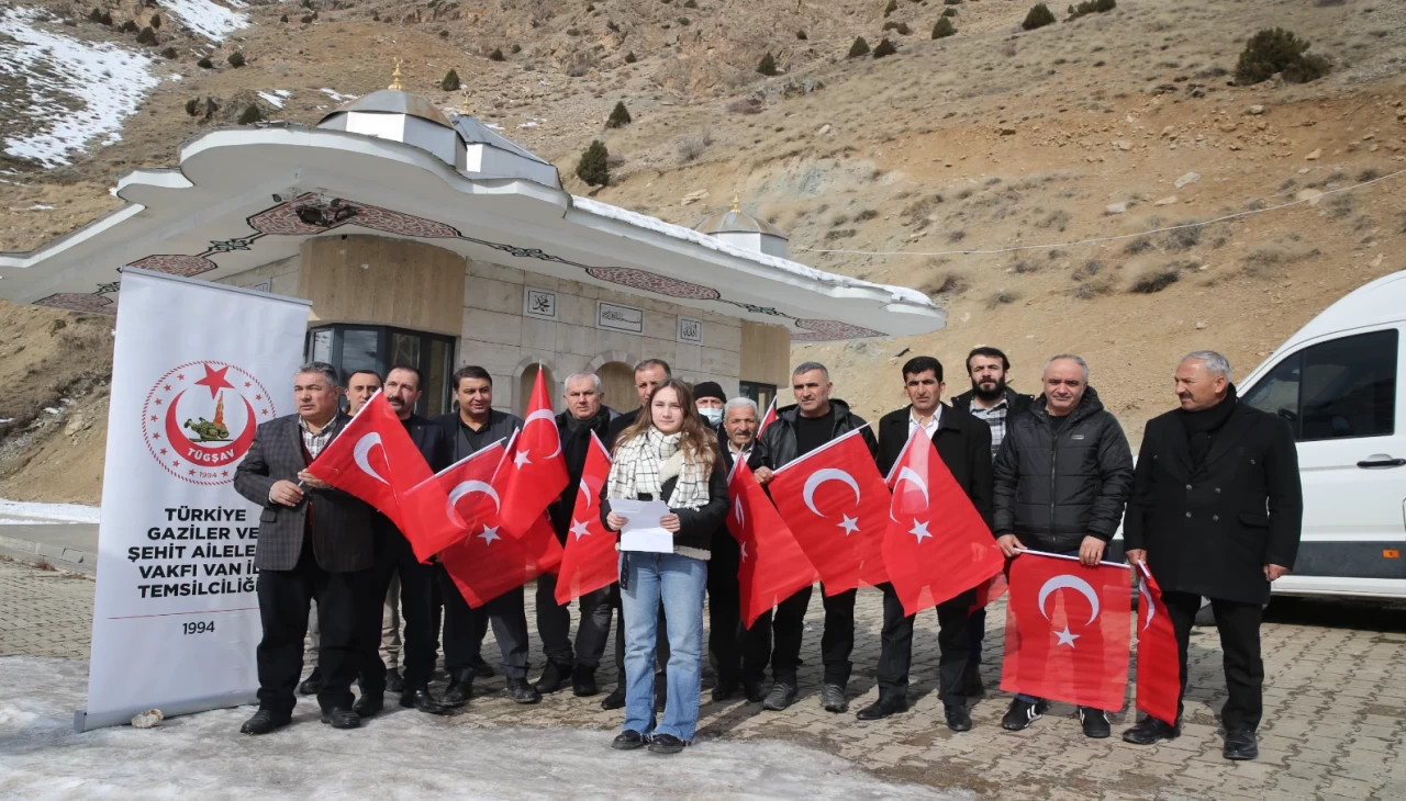 Van'da 5 yıl önce meydana gelen çığ felaketi anıldı