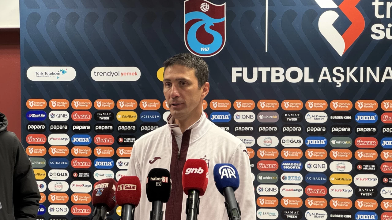 Trabzonspor 19 Yaş Altı Takımı'nın teknik direktörü Eyüp Saka ve galibiyet golünü atan Yiğit Kemal Turan'dan maç sonu açıklamaları