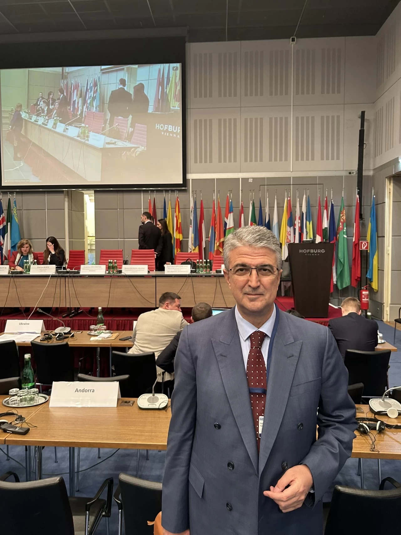 MHP'li Kamil Aydın, önce NATO-PA sonra AGİT-PA toplantılarında konuştu