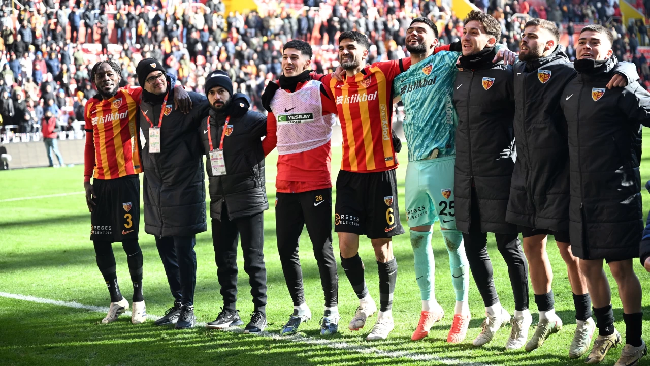 Kayserispor, 4 maçta 8 puanla Süper Lig'de kalma hedefi için umutlandı