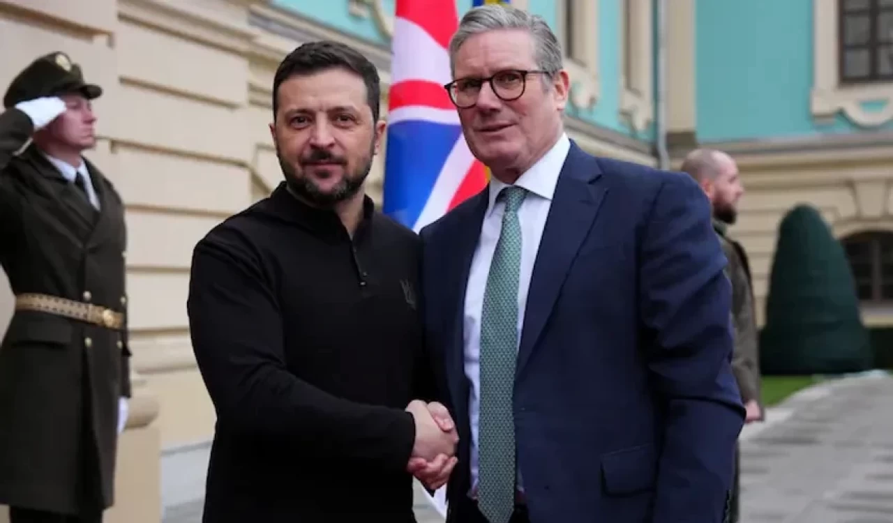 Ukrayna Devlet Başkanı Zelenskiy, İrlanda Başbakanı Martin ile görüştü