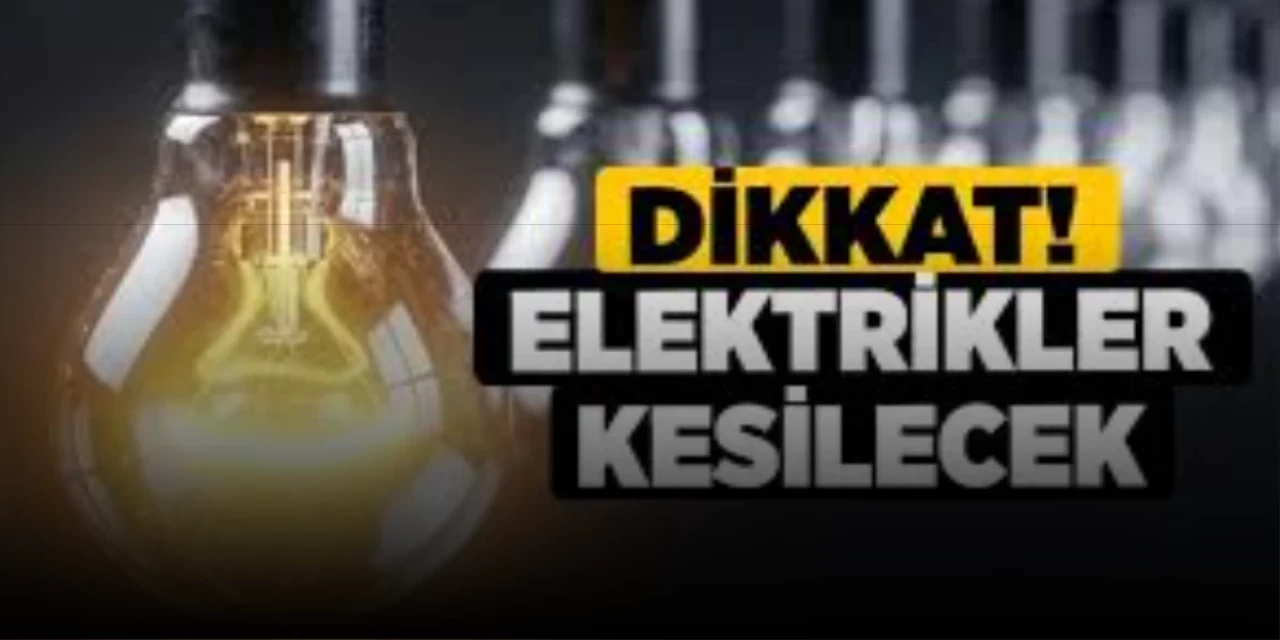 İstanbul'da 7 Şubat 2025'te elektrik kesintisi olacak! işte ilçe ilçe kesinti listesi
