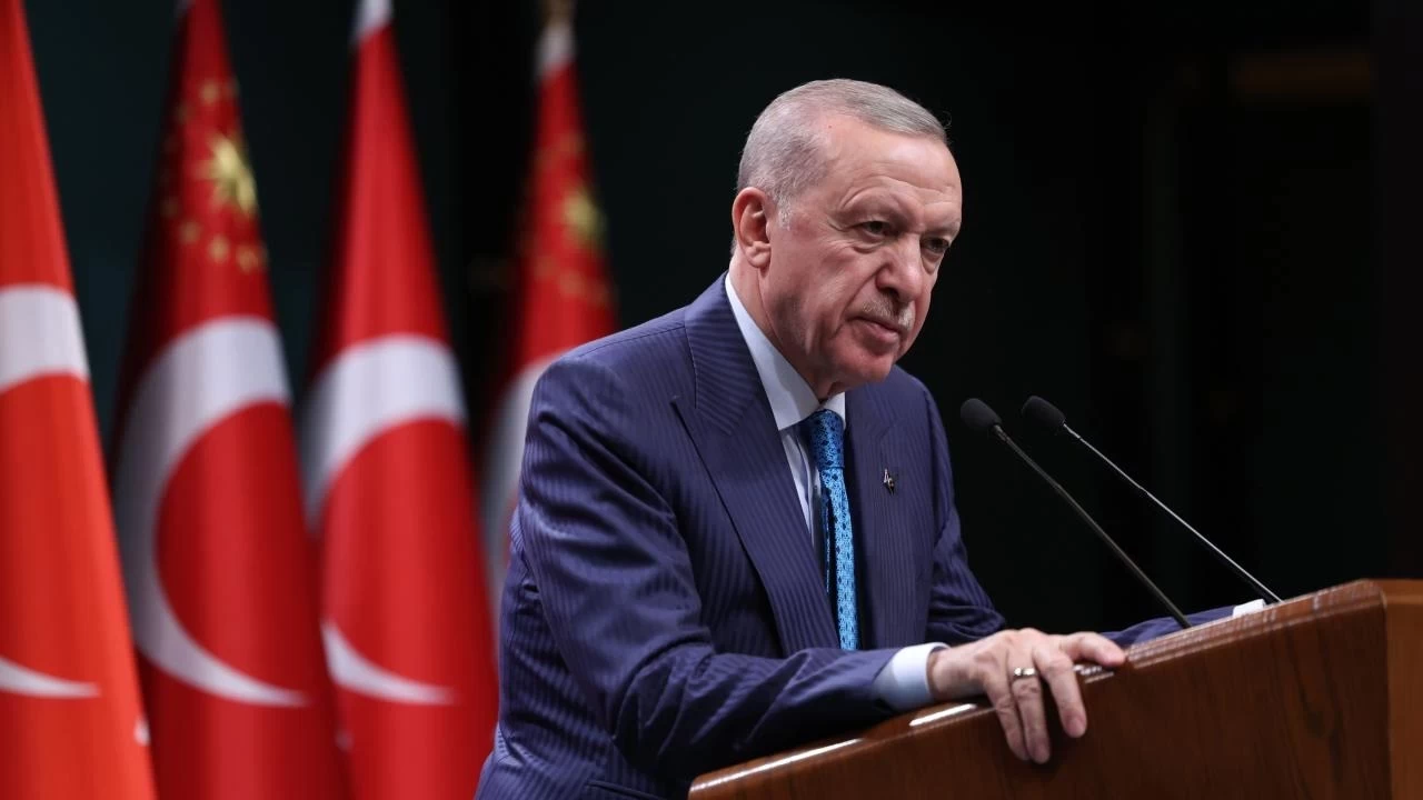 Cumhurbaşkanı Erdoğan'dan şehit ailesine başsağlığı mesajı